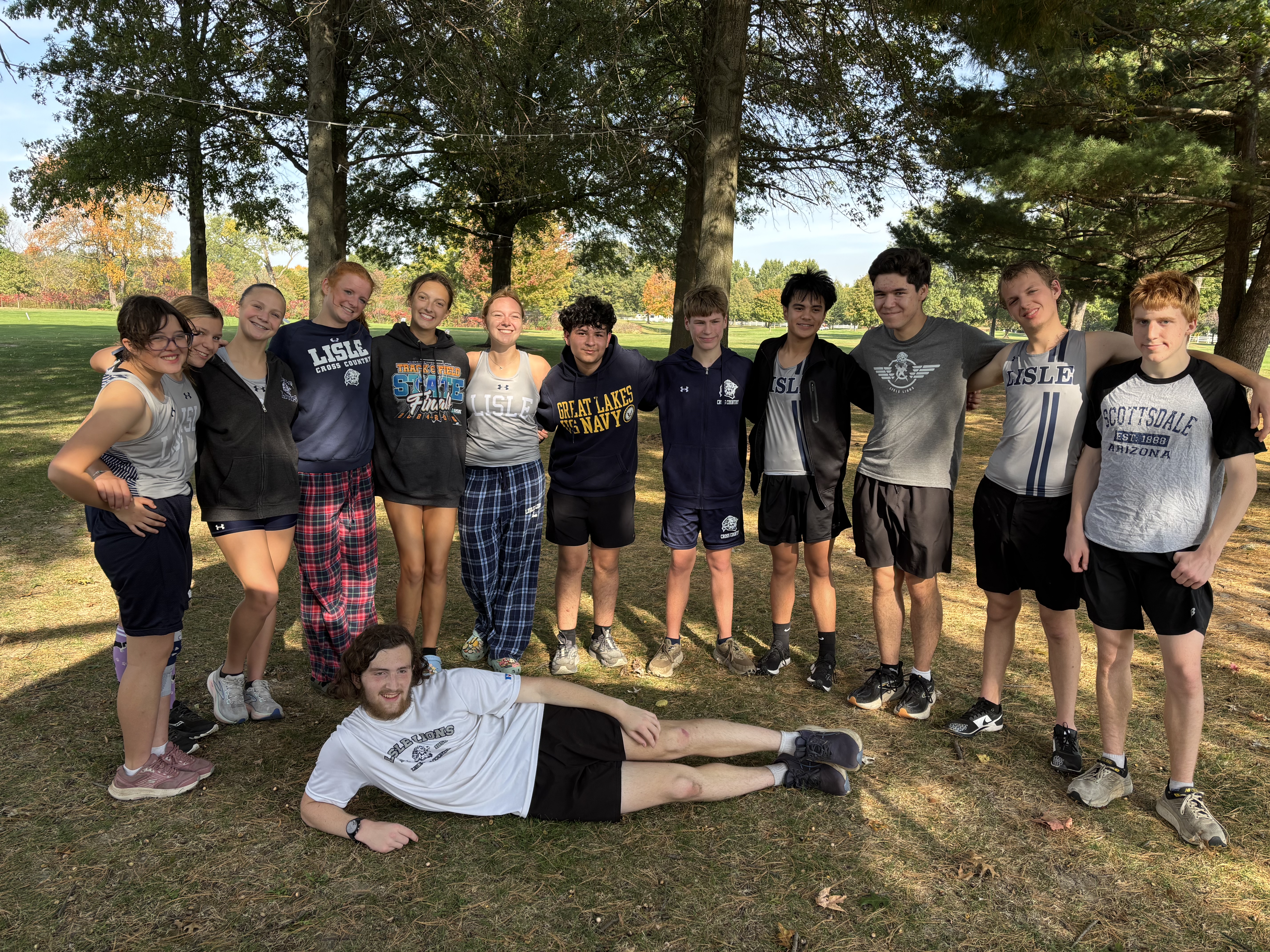 2025 Lisle Cross COuntry Team